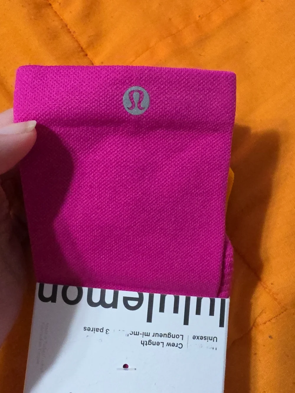 Lululemon Power Stride Socks, Sz Large, Nwts! Gorgeous Colors. PFRE/SBTZ/CSZT!